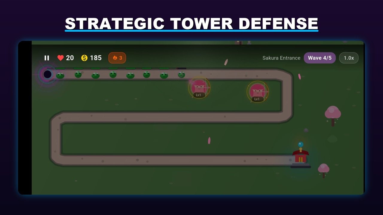 Anime Guardian Defense screenshot 1