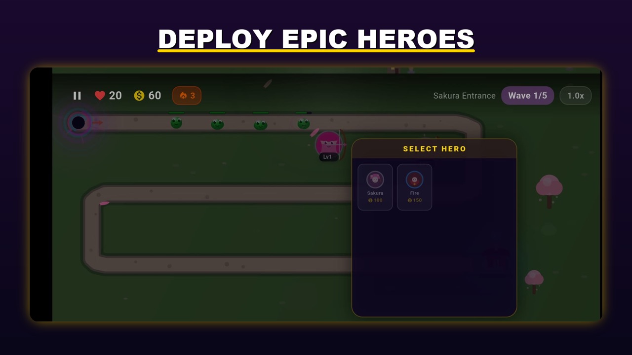 Anime Guardian Defense screenshot 2