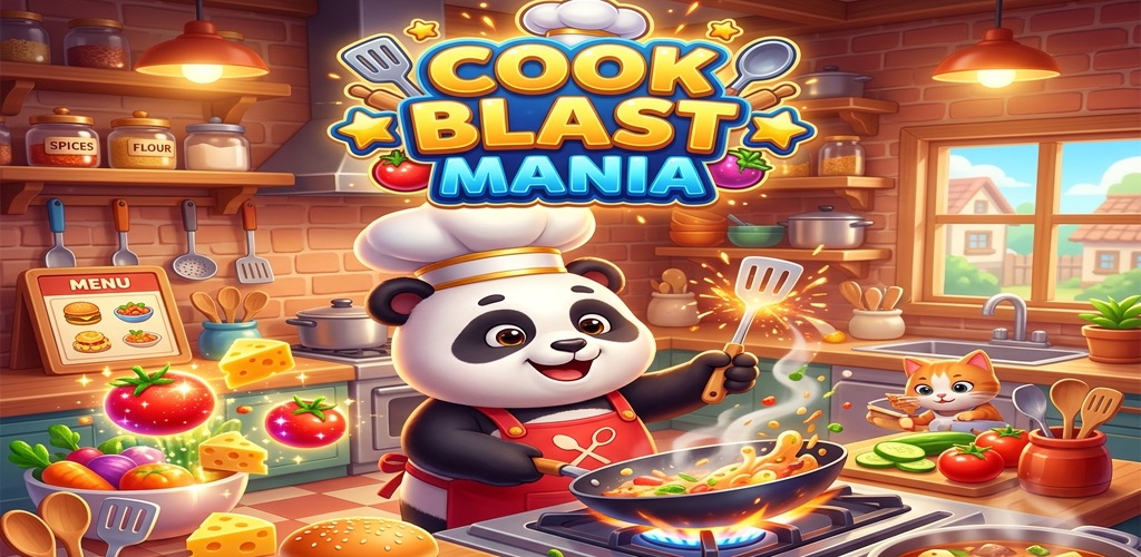 Cook Blast Mania banner
